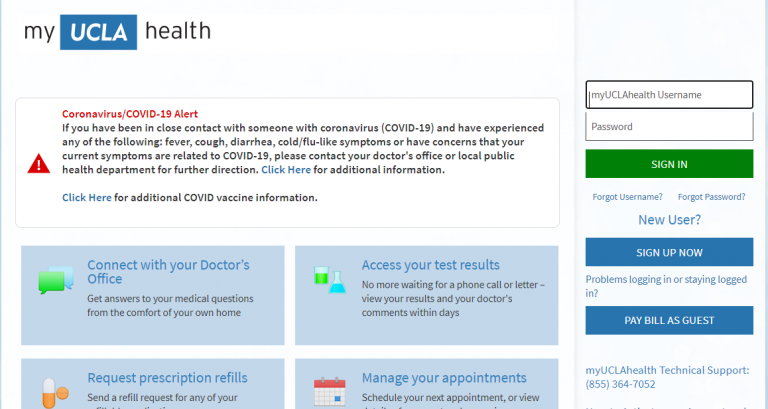 my.uclahealth.org - Access to your My UCLA Health Account