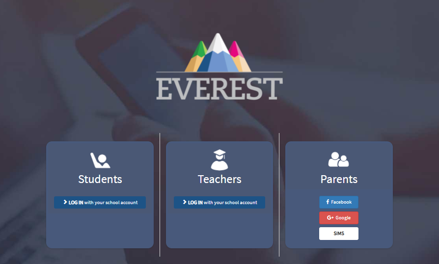 Everest Student Login Page
