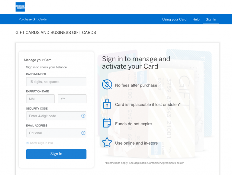 Www Amexgiftcard Com Balance Amex Gift Card Balance Check   American Express Gift Card Balance 768x581 