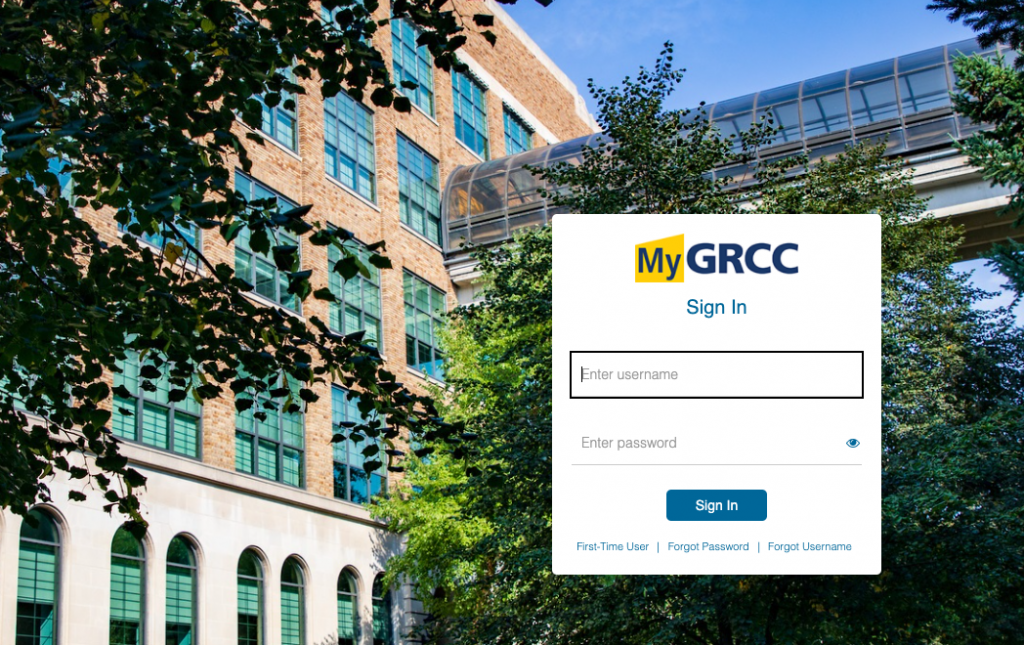 grcc blackboard login