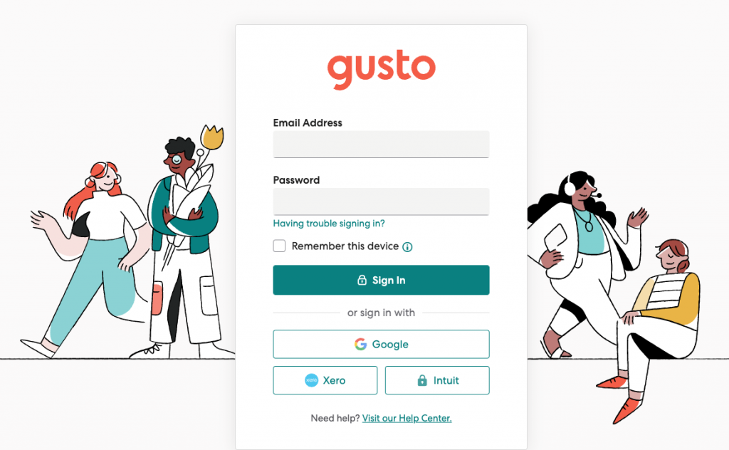 gusto login