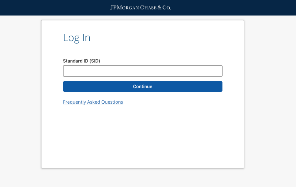 JPMC Employee Login Page