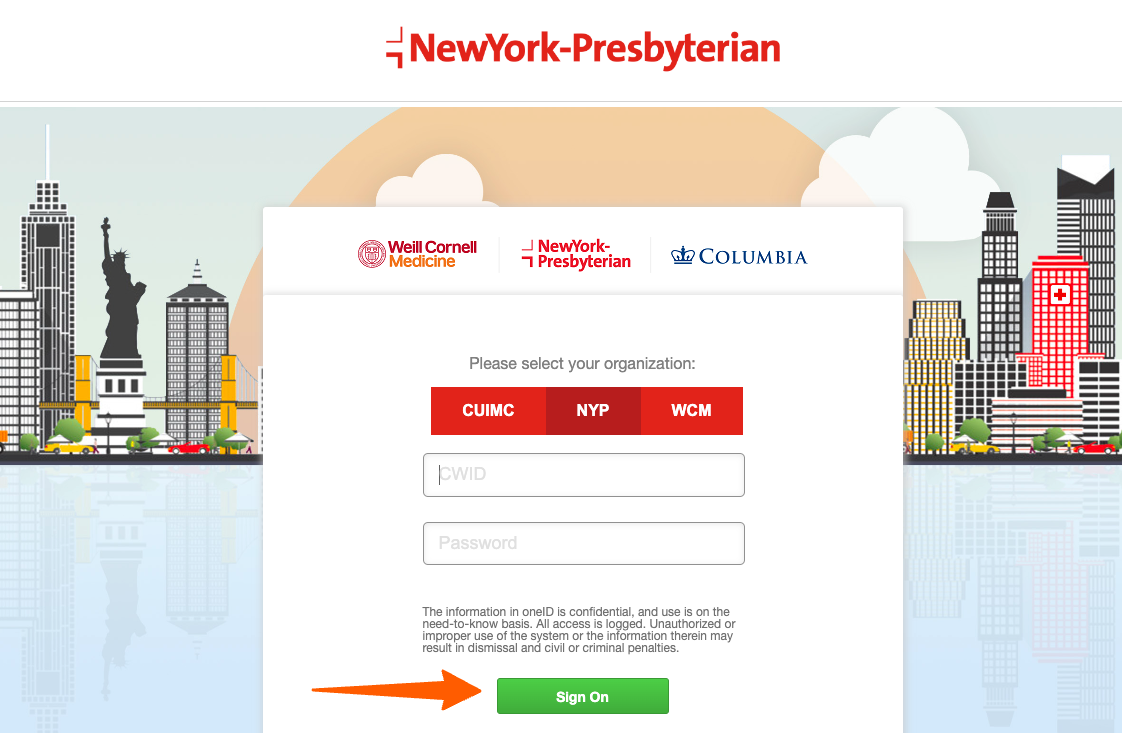 NYP Employee Benefits Login