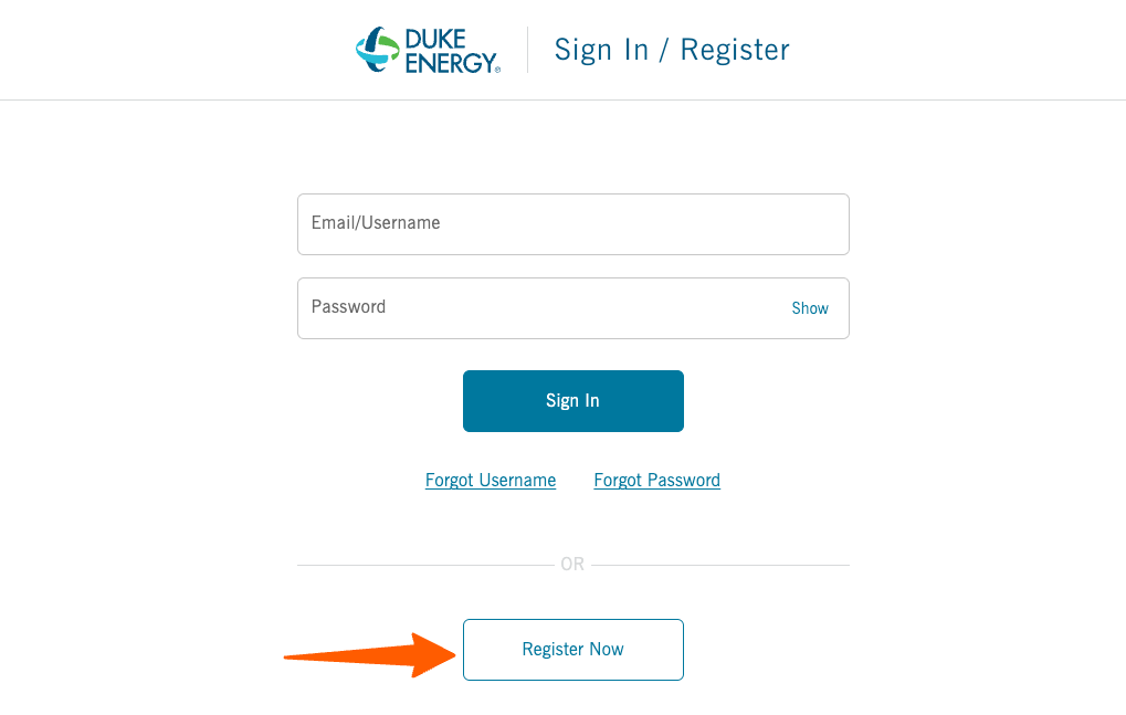 register for progress energy bill pay account